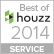 Best of Houzz 2014 Service award